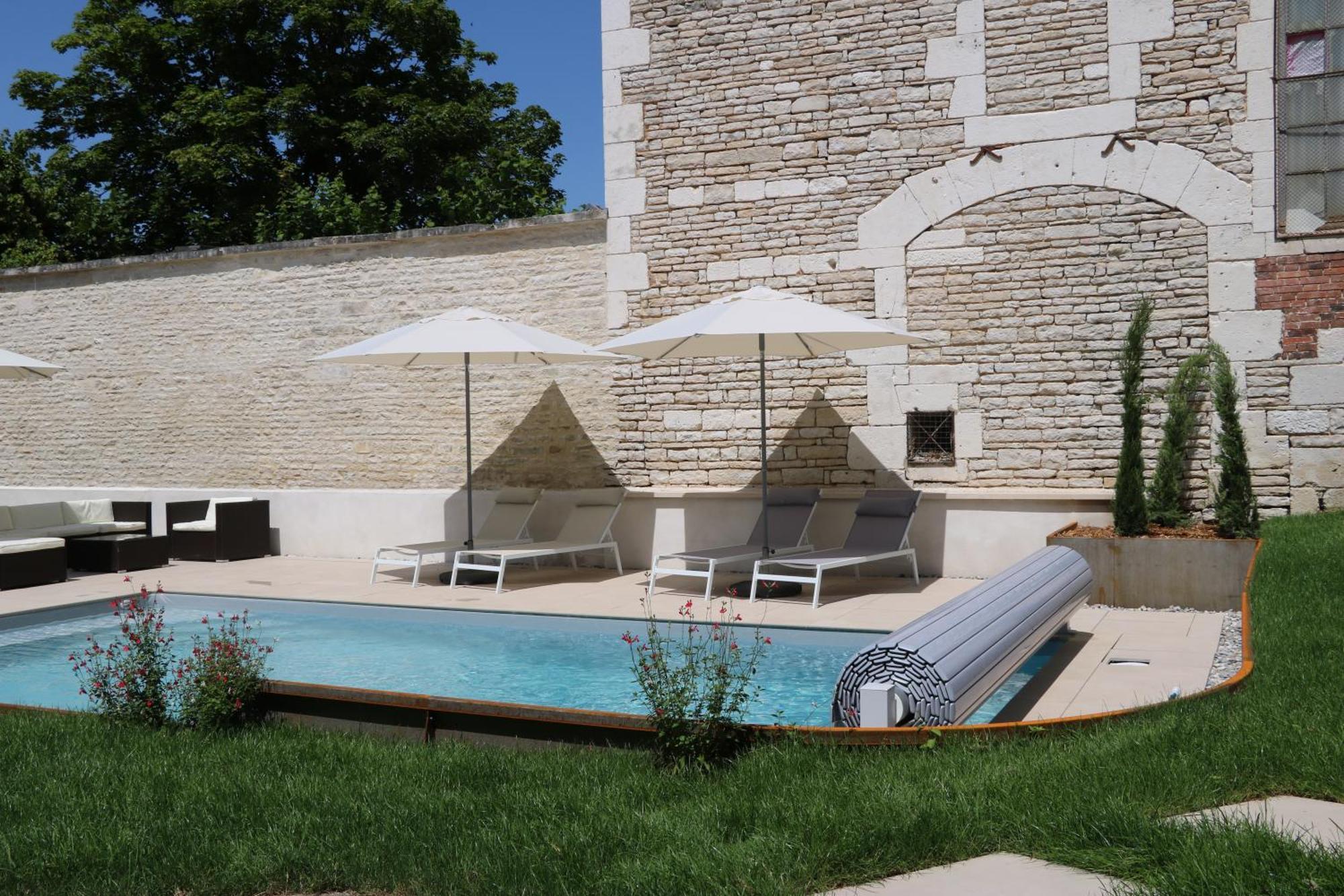 La Villa Lombardi En Champagne, Avec Piscine Privee Et Jacuzzi Les Riceys Εξωτερικό φωτογραφία