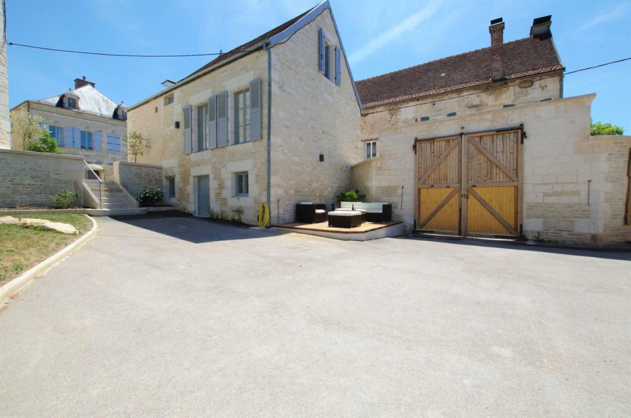 La Villa Lombardi En Champagne, Avec Piscine Privee Et Jacuzzi Les Riceys Εξωτερικό φωτογραφία